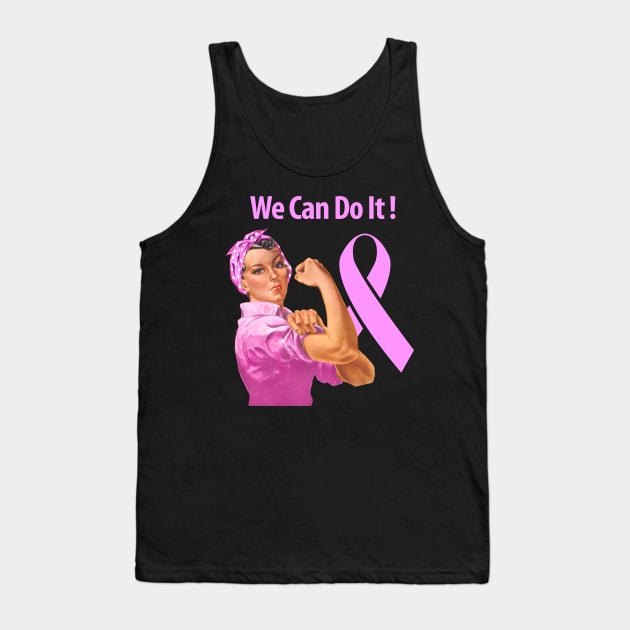 Breast Cancer Awareness Tank Top by cartogram